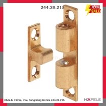 Khóa bi 49mm, màu đồng bóng Hafele 244.20.215