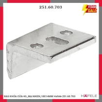 BAS KHÓA CỬA=KL,MẠ NIKEN,18X14MM Hafele 251.60.703