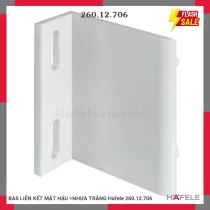 BAS LIÊN KẾT MẶT HẬU =NHỰA TRẮNG Hafele 260.12.706