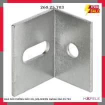 BAS NỐI VUÔNG GÓC=KL,MẠ NIKEN Hafele 260.25.703