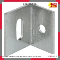BAS NỐI VUÔNG GÓC=KL,MẠ NIKEN Hafele 260.26.700