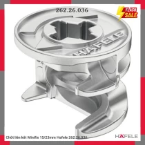 Chốt liên kết Minifix 15/23mm Hafele 262.26.036