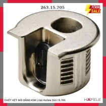 CHỐT KẾT NỐI BẰNG KIM LOẠI Hafele 263.15.705