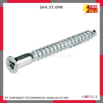 VÍT CONFIRMAT PZ2 5X38MM=KL Hafele 264.37.098