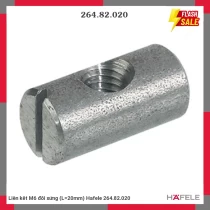 Liên kết M6 đối xứng (L=20mm) Hafele 264.82.020