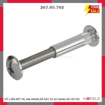 VÍT LIÊN KẾT=KL,MẠ NIKEN,GỖ DÀY 32-42 Hafele 267.05.702