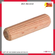 CHỐT GỖ 16X120MM Hafele 267.82.612