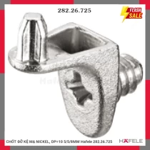 CHỐT ĐỠ KỆ MẠ NICKEL, DP=10 5/5/8MM Hafele 282.26.725