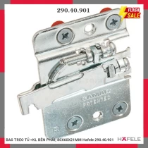 BAS TREO TỦ =KL BÊN PHẢI, 80X60X21MM Hafele 290.40.901