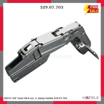 M510 165° inset 48/6 scr. n. damp Hafele 329.07.703