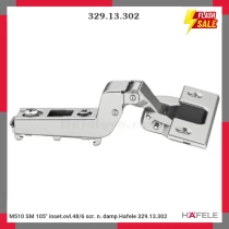 M510 SM 105° inset.ovl.48/6 scr. n. damp Hafele 329.13.302
