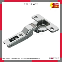 M510 110° h.ovl.48/6 scr. n. damp Hafele 329.17.602