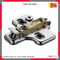C-pl.M510 SM St. scr. 6mm Hafele 329.68.006