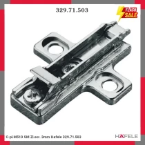 C-pl.M510 SM Zi.scr. 3mm Hafele 329.71.503