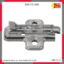 C-pl.M510 SM St. scr. 2mm Hafele 329.73.502