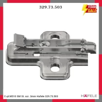 C-pl.M510 SM St. scr. 3mm Hafele 329.73.503