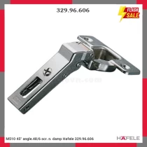 M510 45° angle.48/6 scr. n. damp Hafele 329.96.606