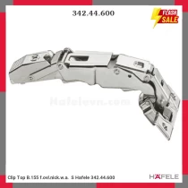 Clip Top B.155 f.ovl.nick.w.a.  S Hafele 342.44.600