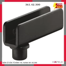 BẢN LỀ CỬA TỦ KÍNH =KL Hafele 361.42.300