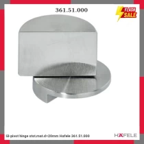 Gl-pivot hinge stst.mat.d=20mm Hafele 361.51.000
