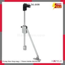 Fl.stay Star-Stop mag.r. 176mm Hafele 365.56.608