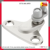 ĐẾ CHO HỘC TỦ=KL,MẠ NIKEN,28MM Hafele 373.66.693