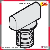 Dẫn hướng cửa trượt F-line21 Hafele 402.30.220