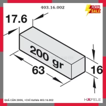 QUẢ CÂN 200G, =CHÌ Hafele 403.16.002