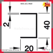RON NẸP Hafele 403.65.960