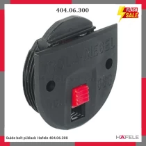 Guide bolt pl.black Hafele 404.06.300