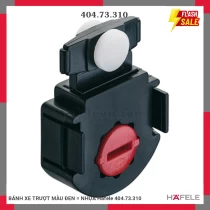 BÁNH XE TRƯỢT MÀU ĐEN = NHỰA Hafele 404.73.310