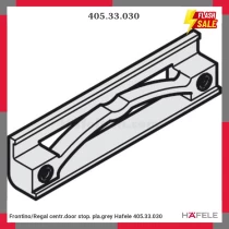 Frontino/Regal centr.door stop. pla.grey Hafele 405.33.030