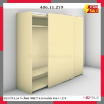 BỘ CỬA LÙA PHẲNG FINETTA M Hafele 406.11.279