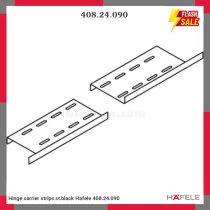 Hinge carrier strips st.black Hafele 408.24.090