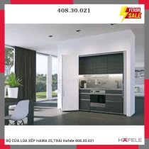 BỘ CỬA LÙA XẾP HAWA 25,TRÁI Hafele 408.30.021