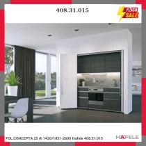 FOL.CONCEPTA 25 rh 1420/1851-2600 Hafele 408.31.015