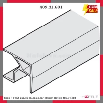 Slido F-Fo61 25A LS alu.sil.co.an.1500mm Hafele 409.31.601