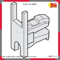 NÚT CHẶN=NHỰA, CROM MỜ Hafele 415.13.024