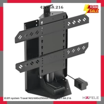 El.lift system Travel 965/680x250mm Hafele 421.68.216
