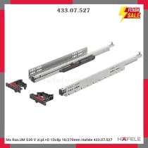 Mx Run.UM S30 V zi.pl.+D 1Dclip 16/270mm Hafele 433.07.527