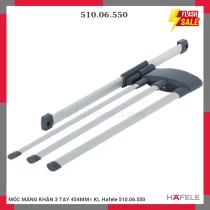 MÓC MÁNG KHĂN 3 TAY 454MM= KL Hafele 510.06.550