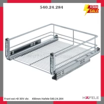 Front ext.+B 30V chr.    450mm Hafele 540.24.284