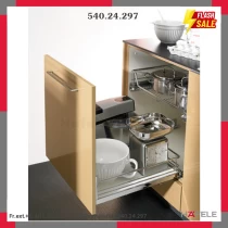 Fr.ext.+B ARE 30V chr/wh.600mm Hafele 540.24.297