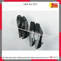 KỆ TREO GIÀY MÀU TRẮNG 420X160X110MM Hafele 544.43.757