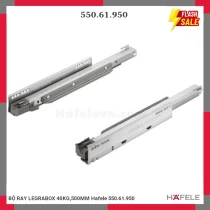 BỘ RAY LEGRABOX 40KG,500MM Hafele 550.61.950