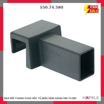 BAS NỐI THANH CHIA HỘC TỦ,MÀU XÁM Hafele 550.74.580