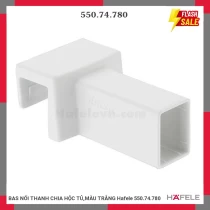 BAS NỐI THANH CHIA HỘC TỦ,MÀU TRẮNG Hafele 550.74.780