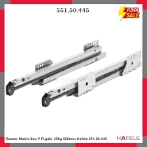 Runner Matrix Box P Fl.galv. 35kg 500mm Hafele 551.50.445