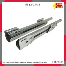 Ray trượt Magic Box P nhấn mở 500mm Hafele 551.50.545
