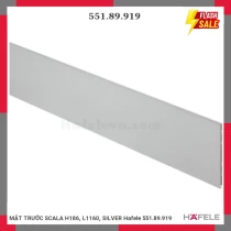 MẶT TRƯỚC SCALA H186, L1160, SILVER Hafele 551.89.919